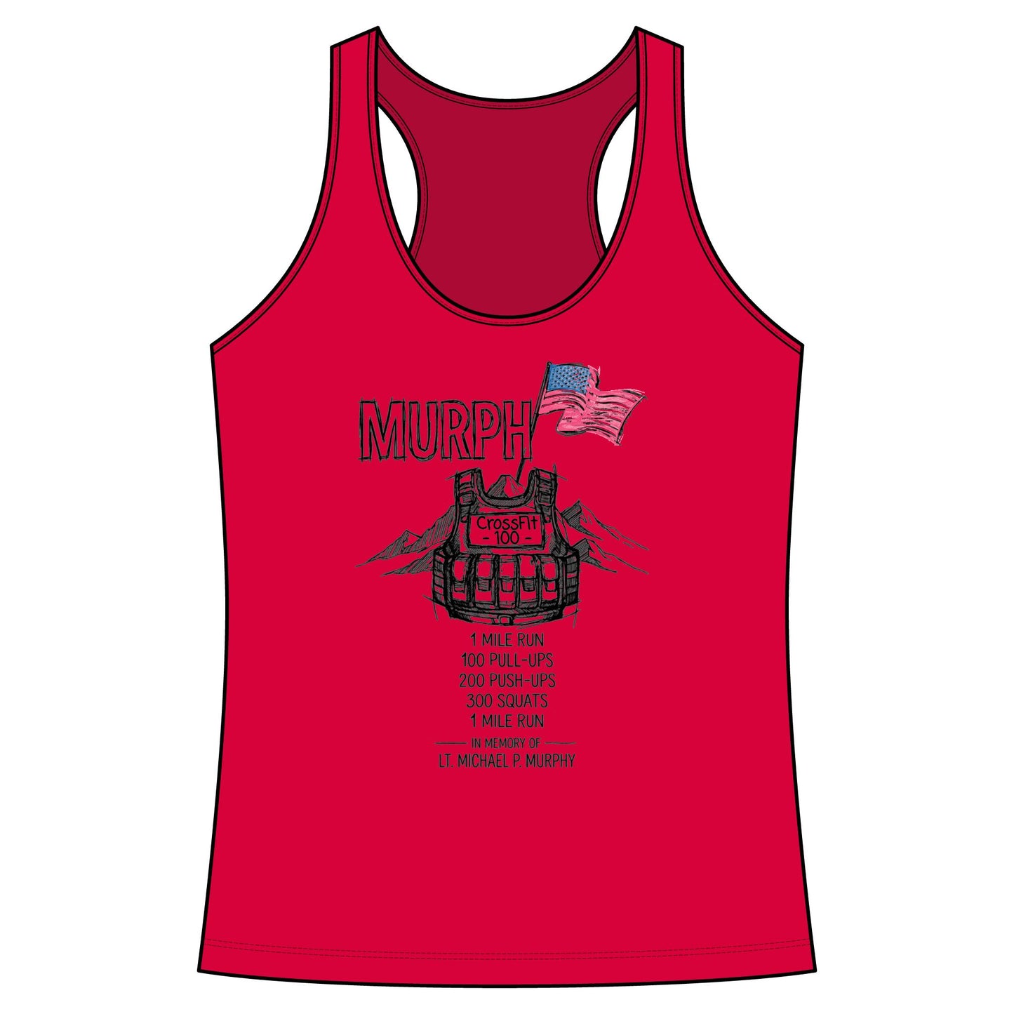 Murph Women's Racerback Tank