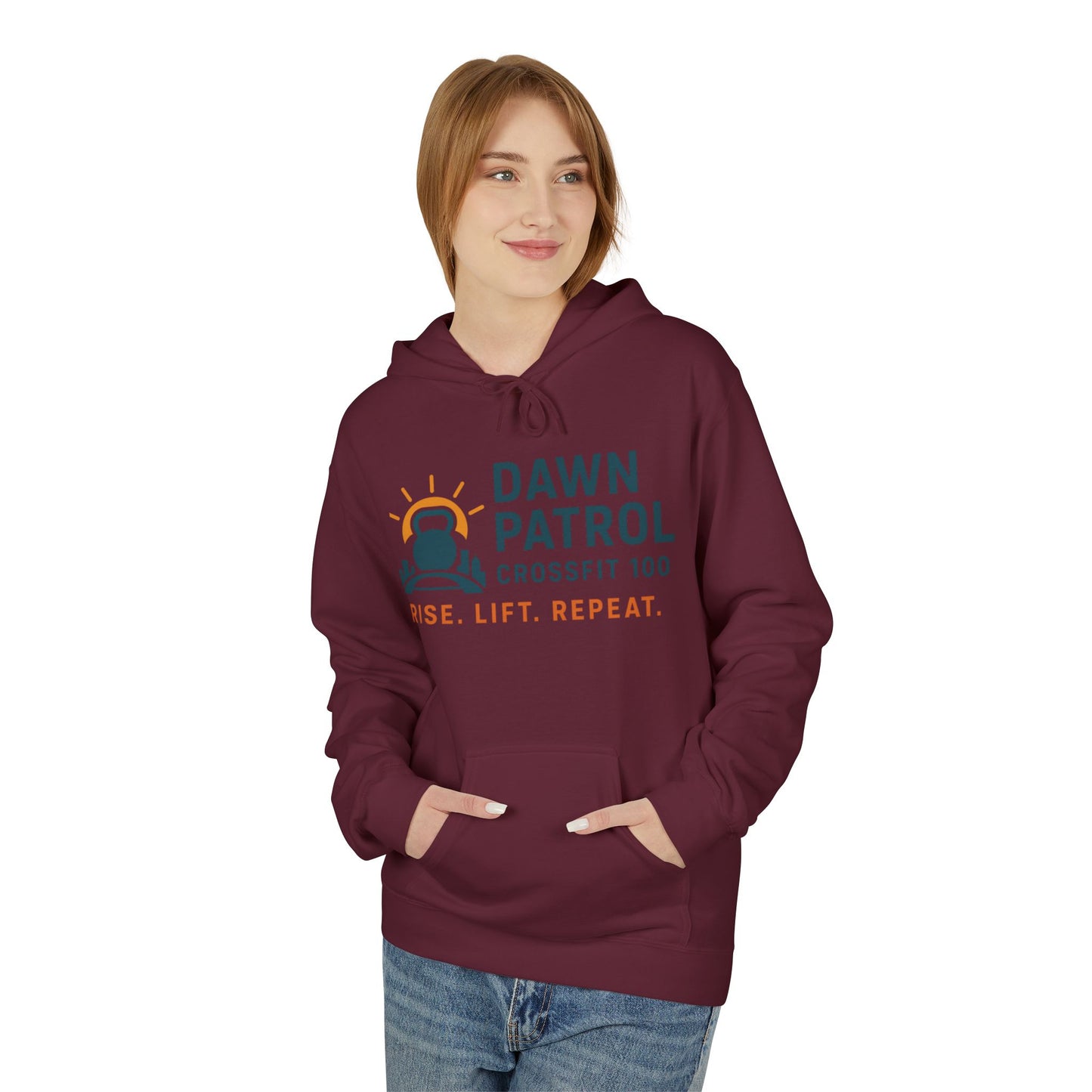 5 AM - Unisex Lightweight Hooded Sweatshirt - CF100