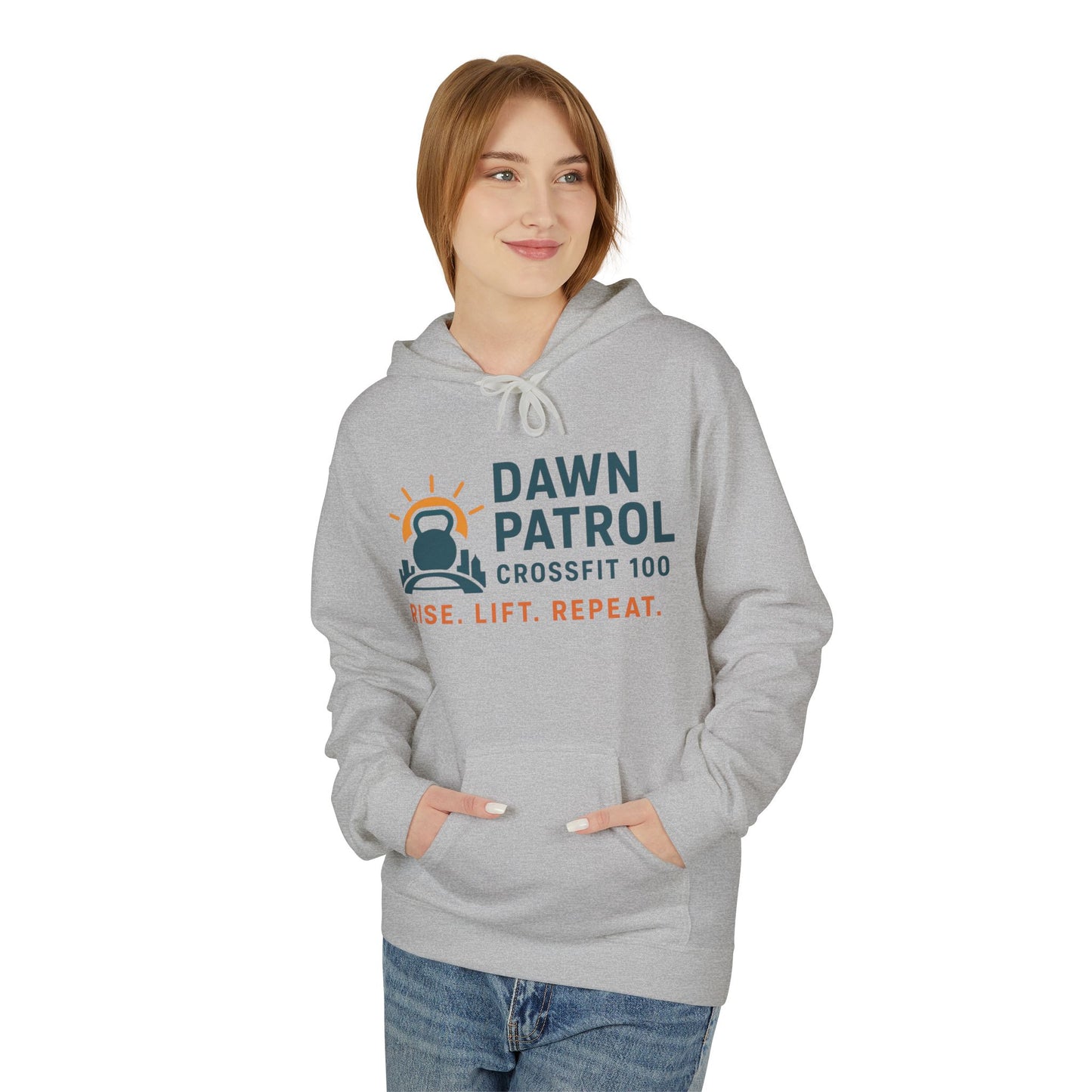 5 AM - Unisex Lightweight Hooded Sweatshirt - CF100