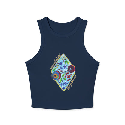 "Gabi's Edition" Women's Micro Rib Racer Tank Top - CF100