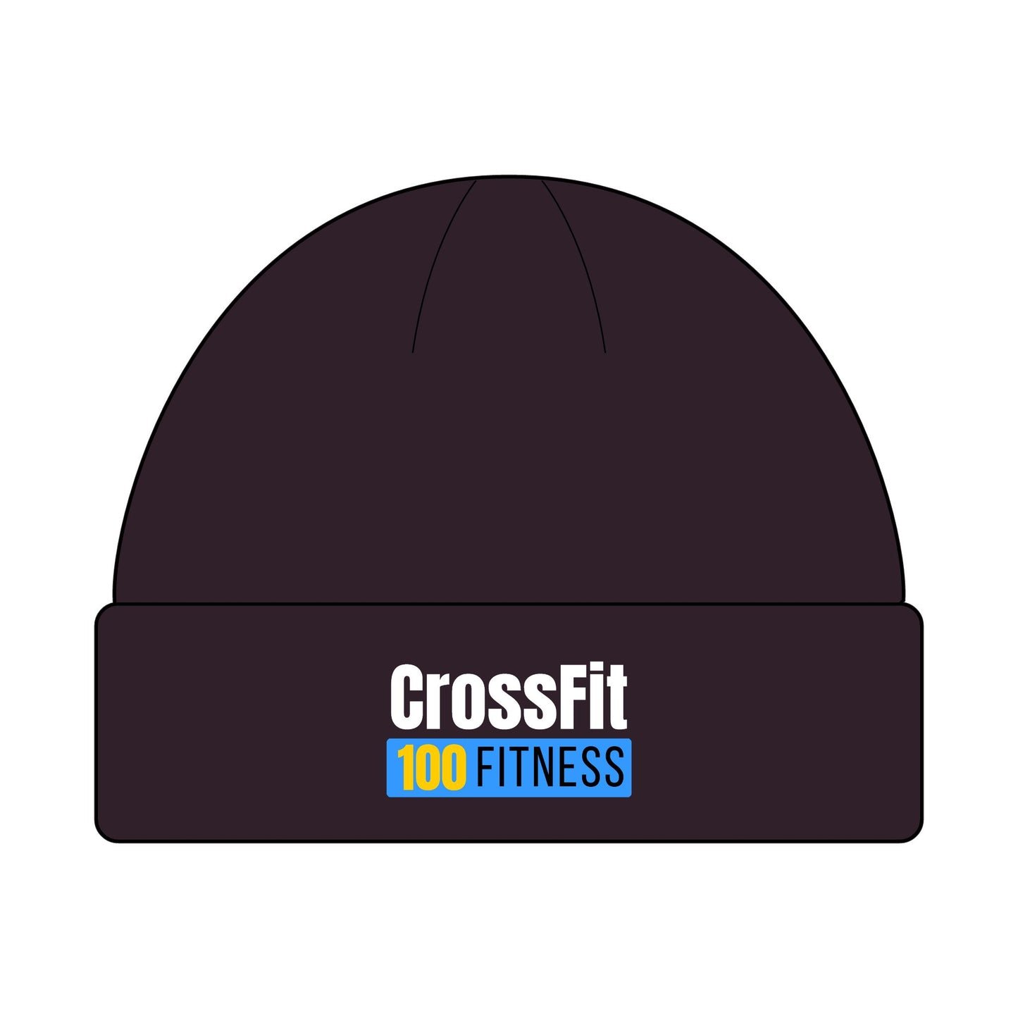 CrossFit 100 Fitness Cuff Beanie - CF100