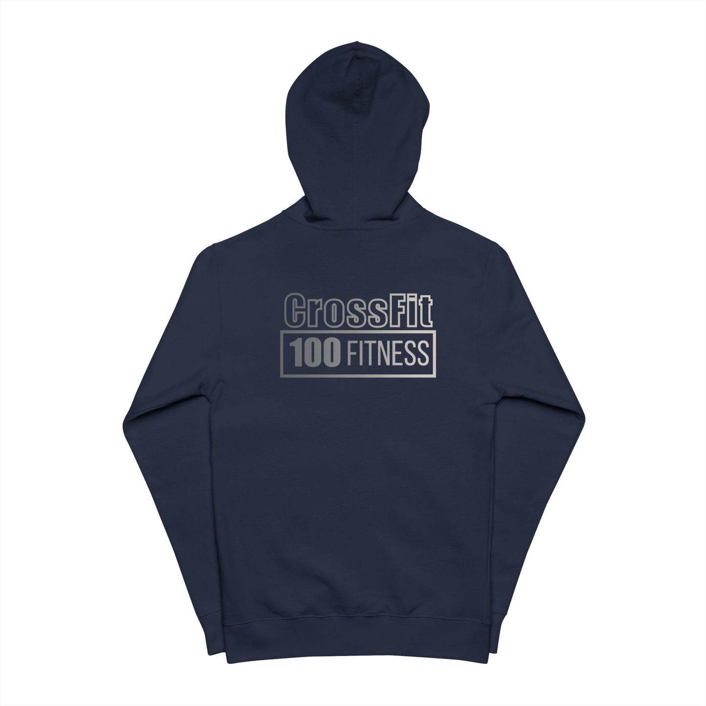 CF100 Fitness - Unisex Fleece Zip Up Hoodie - CF100