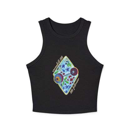 "Gabi's Edition" Women's Micro Rib Racer Tank Top - CF100