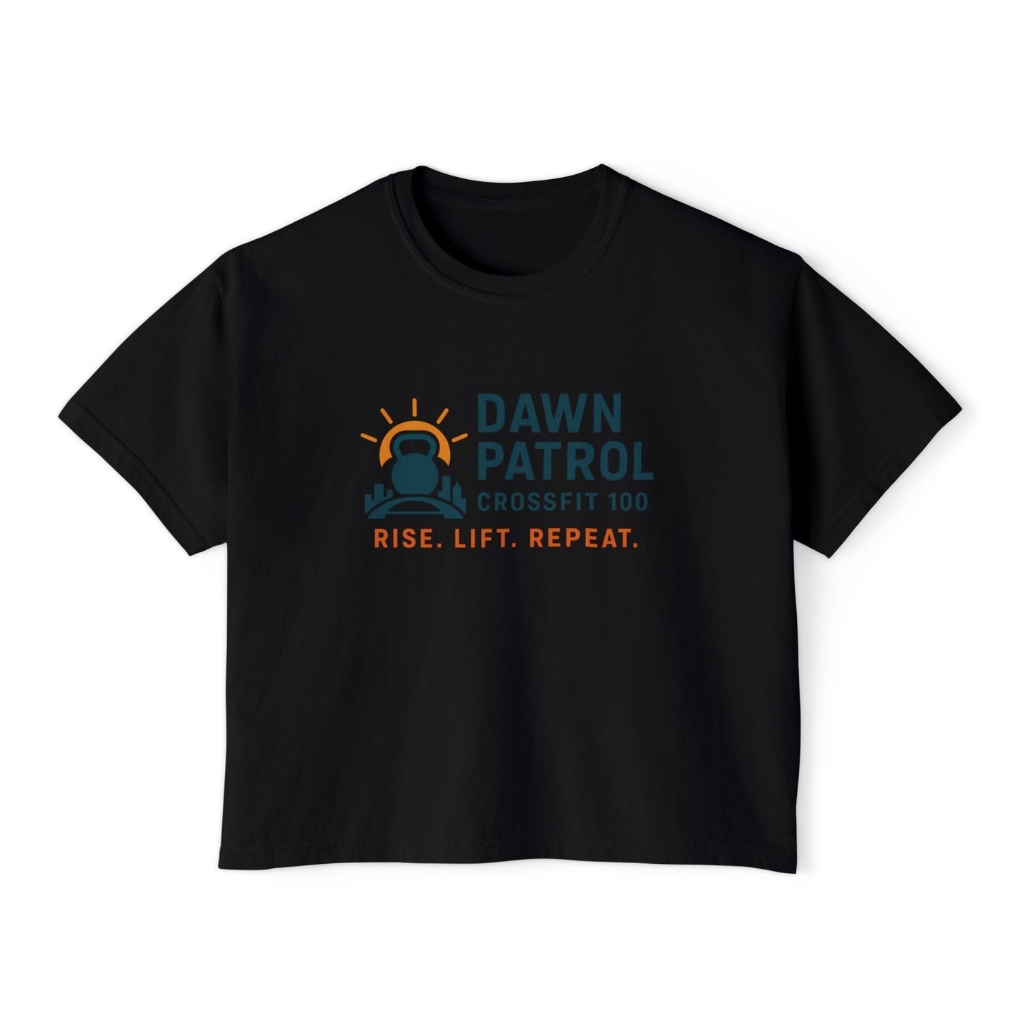5 AM - Women's Boxy Tee - CF100