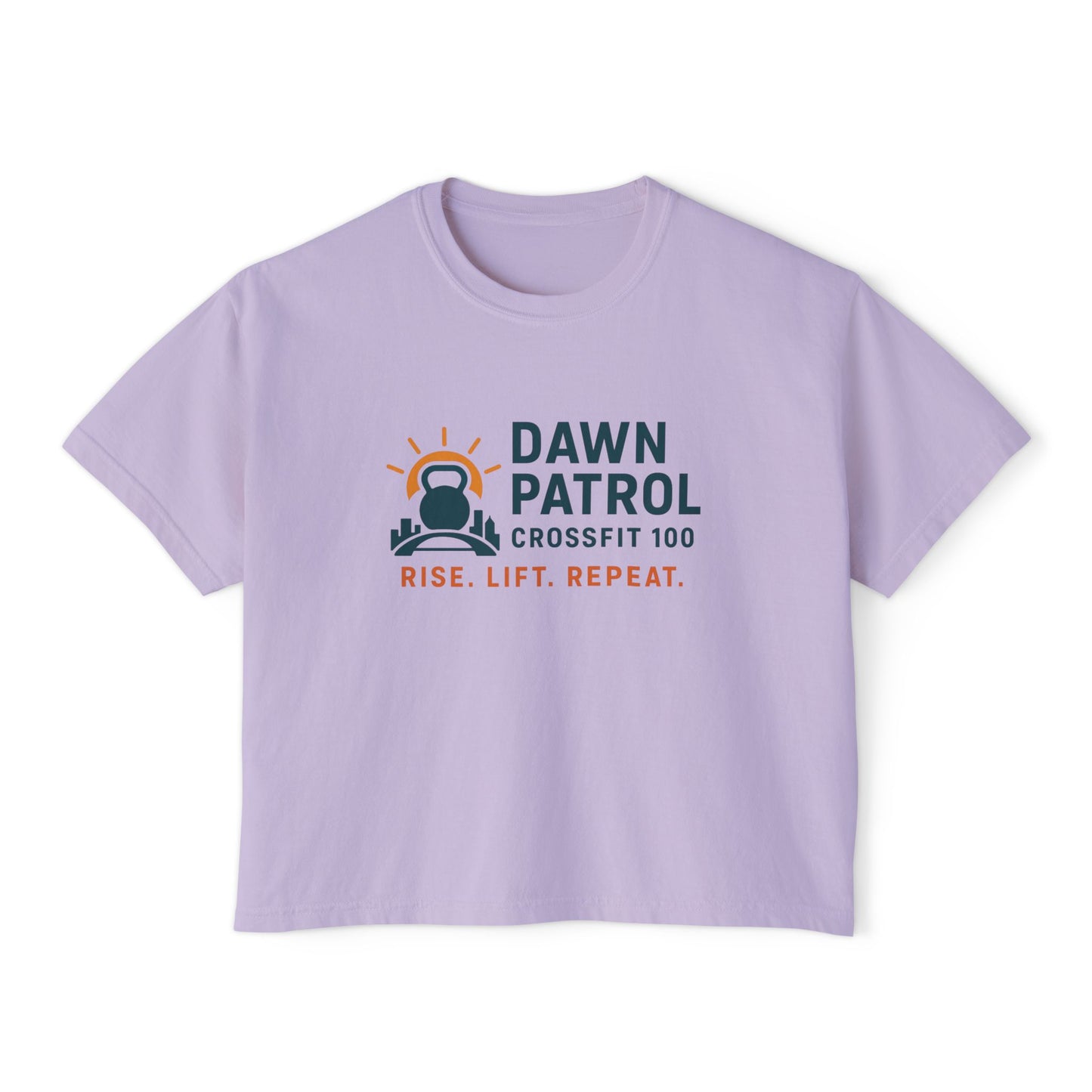5 AM - Women's Boxy Tee - CF100