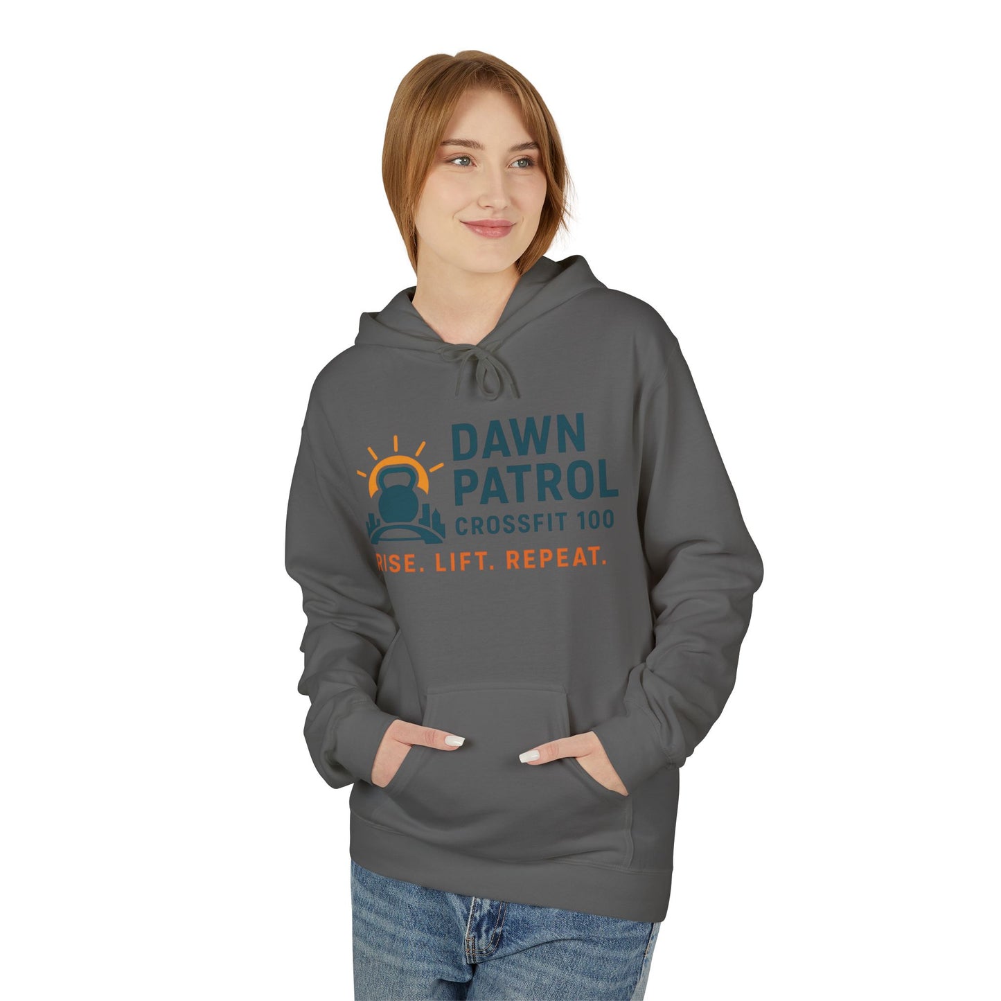 5 AM - Unisex Lightweight Hooded Sweatshirt - CF100