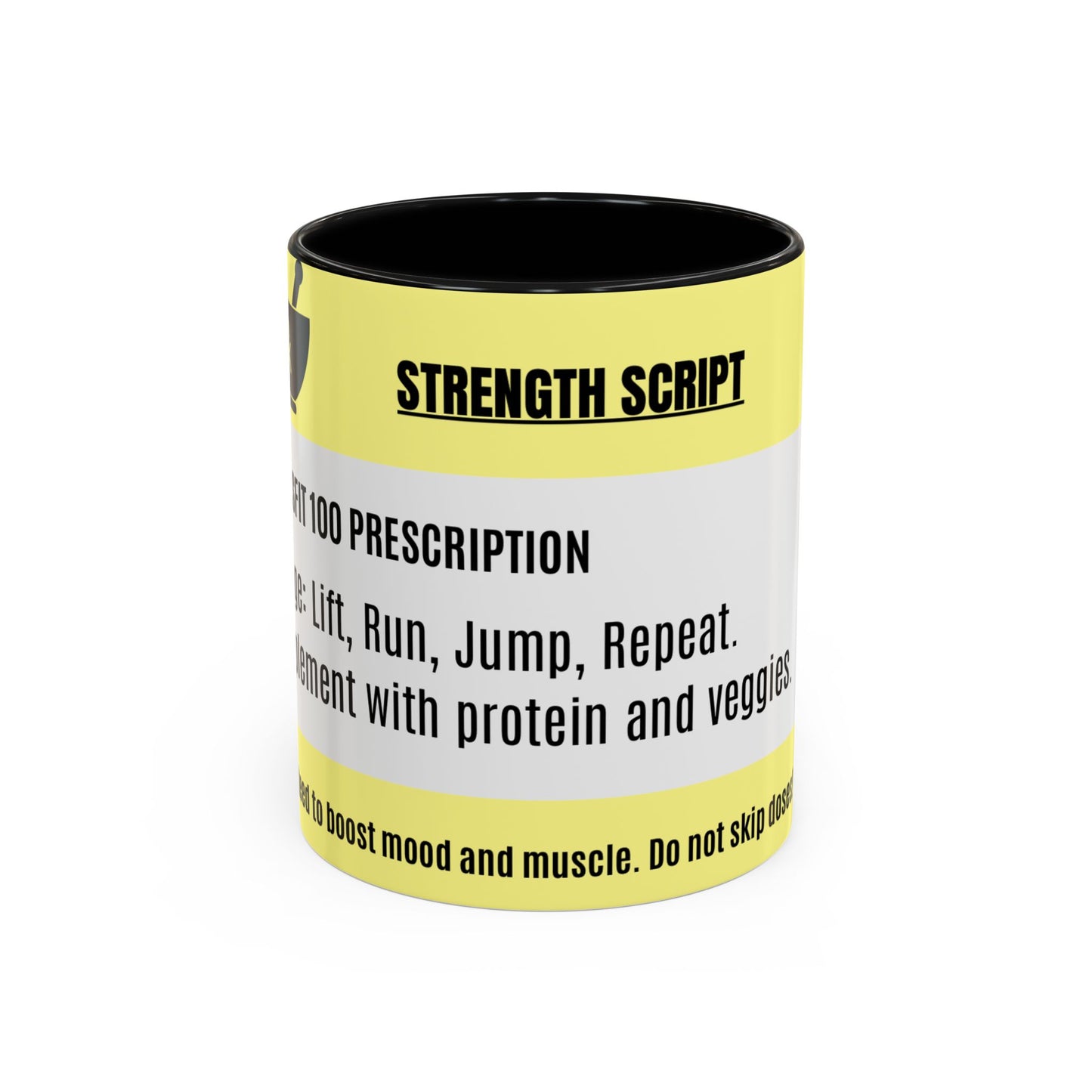 Strength Script Accent Coffee Mug - CF100