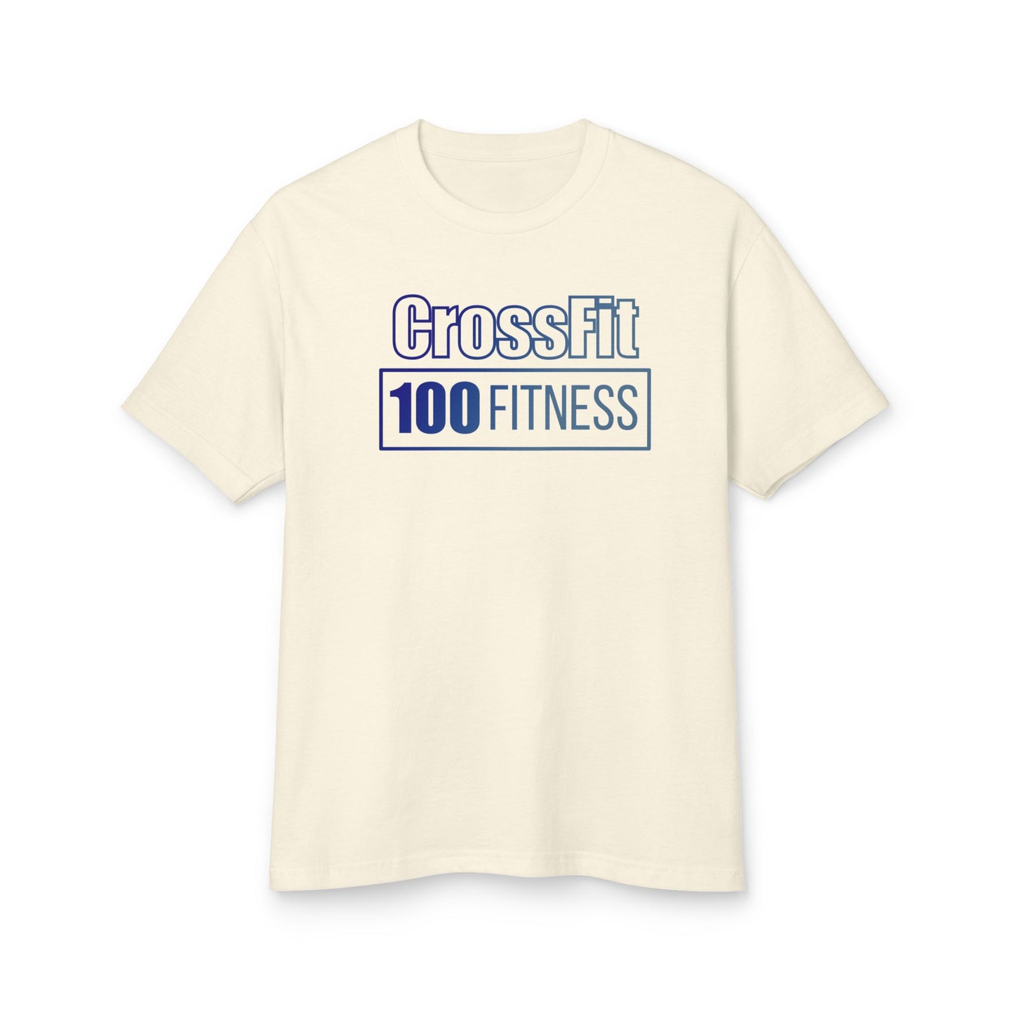 CF100 Fitness Unisex Heavyweight Cotton Tee - CF100