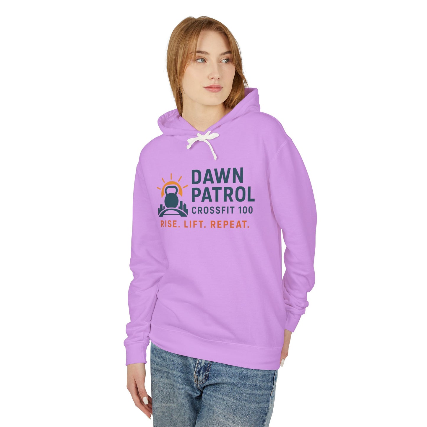 5 AM - Unisex Lightweight Hooded Sweatshirt - CF100