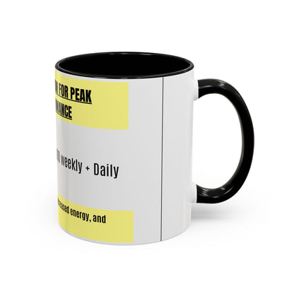 Prescription for Peak Performance Accent Coffee Mug - CF100